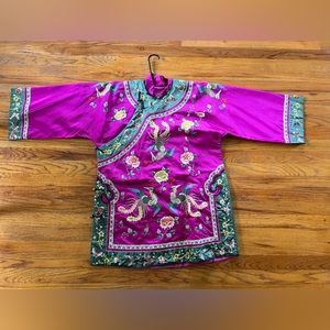 Antique authentic all silk jacket
